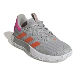 ADIDAS SoleMatch Control Allcourtschuh Damen - Hellgrau, Orange 12 ADIDAS SoleMatch Control Allcourtschuh Damen - Hellgrau, Orange -Wilson Verkaufsgeschäft 05553000 000