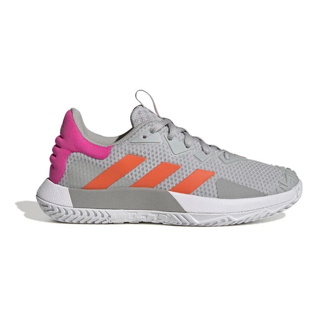 ADIDAS SoleMatch Control Allcourtschuh Damen - Hellgrau, Orange 3 ADIDAS SoleMatch Control Allcourtschuh Damen - Hellgrau, Orange