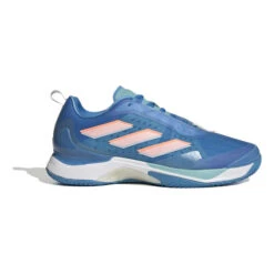 ADIDAS Avacourt Sandplatzschuh Damen - Blau, Weiß