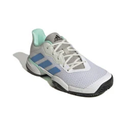 ADIDAS Barricade Allcourtschuh Kinder - Weiß, Blau -Wilson Verkaufsgeschäft 05566000 000