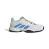 ADIDAS Barricade Allcourtschuh Kinder - Weiß, Blau