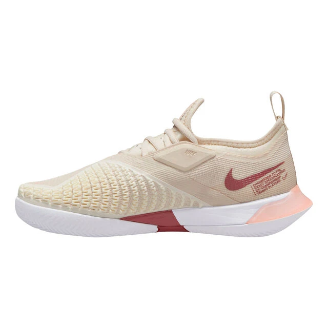 Nike Court Vapor React NXT Sandplatzschuh Damen - Beige, Rot 4 Nike Court Vapor React NXT Sandplatzschuh Damen - Beige, Rot – Bild 2